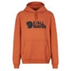 Fjällräven FJÄLLRÄVEN LOGO HOODIE M Herren Kapuzenpullover TERRACOTTA BROWN
