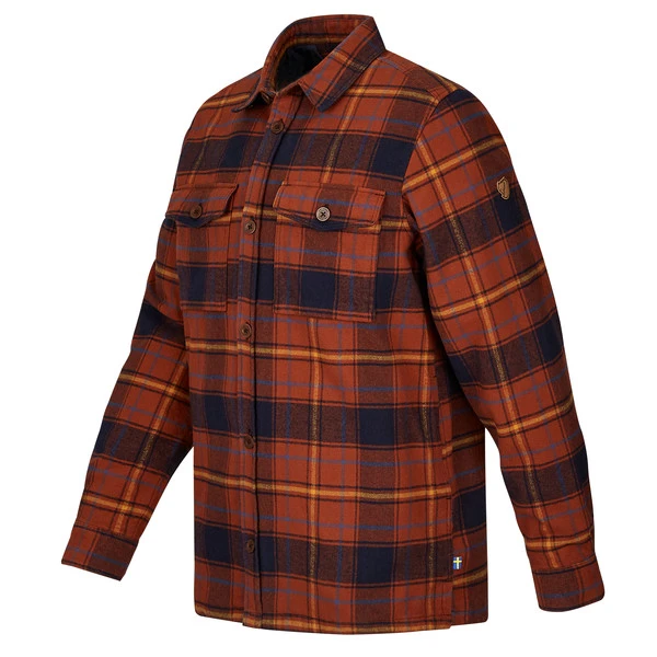 FJÄLLRÄVEN Fjällräven ÖVIK LITE PADDED SHIRT M Herren Übergangsjacke AUTUMN LEAF-DARK NAVY 4 FJÄLLRÄVEN Fjällräven ÖVIK LITE PADDED SHIRT M Herren Übergangsjacke AUTUMN LEAF-DARK NAVY – Bild 2