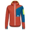 Ortovox BERRINO HOODED JACKET M Herren Softshelljacke CLAY ORANGE -Mein Camping Geschaft 5637950029 a berrino hooded jacket m ortovox 24