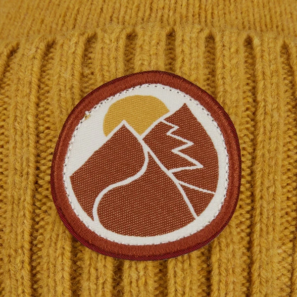 Patagonia BRODEO BEANIE Unisex Mütze SLOW GOING PATCH: CABIN GOLD – Bild 3