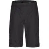 Vaude DROP SHORTS Damen Radhose BLACK -Mein Camping Geschaft 5637950699 a drop shorts vaude 24