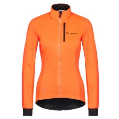 Vaude POSTA SOFTSHELL JACKET Damen Fahrradjacke NEON ORANGE