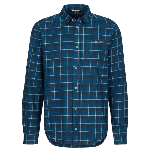 FRILUFTS KANGIARA L/S SHIRT Herren Outdoor Hemd DARK SAPPHIRE/ESTATE BLUE CHEC 3 FRILUFTS KANGIARA L/S SHIRT Herren Outdoor Hemd DARK SAPPHIRE/ESTATE BLUE CHEC