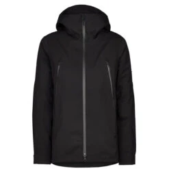 Icebreaker SHELL+ HOODED JACKET Damen Softshelljacke BLACK