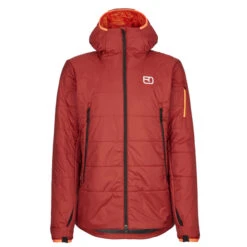 Ortovox SWISSWOOL ZINAL JACKET M Herren Isolationsjacke CLAY ORANGE