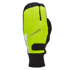 Roeckl Sports VILLACH 2 TRIGGER Unisex Fahrradhandschuhe FLUO YELLOW