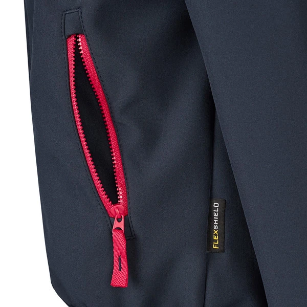 Jack Wolfskin FOURWINDS JACKET KIDS Kinder Softshelljacke NIGHT BLUE / PINK 5 Jack Wolfskin FOURWINDS JACKET KIDS Kinder Softshelljacke NIGHT BLUE / PINK – Bild 3