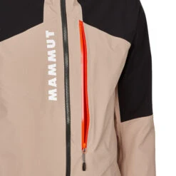 Mammut AENERGY AIR HS HOODED JACKET MEN Herren Hardshelljacke SAFARI-BLACK -Mein Camping Geschaft 5637961351 c aenergy air hs hooded jacket men mammut 24