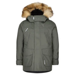 Reima REIMATEC DOWN JACKET SERKKU Kinder Daunenjacke THYME GREEN