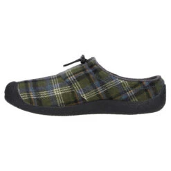 Keen HOWSER III SLIDE Herren Hüttenschuhe GREEN PLAID/BLACK -Mein Camping Geschaft 5637969047 c howser iii slide keen 24