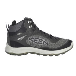 Keen TERRADORA FLEX MID WP W Damen Wanderstiefel BLACK/STEEL GREY