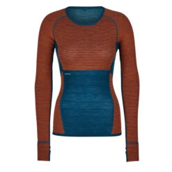 Devold TUVEGGA MERINO SHIRT W Damen Funktionsshirt FLAME
