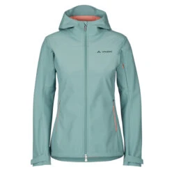 Vaude SE WO BATONI SOFTSHELL JACKET Damen Softshelljacke DUSTY MOSS