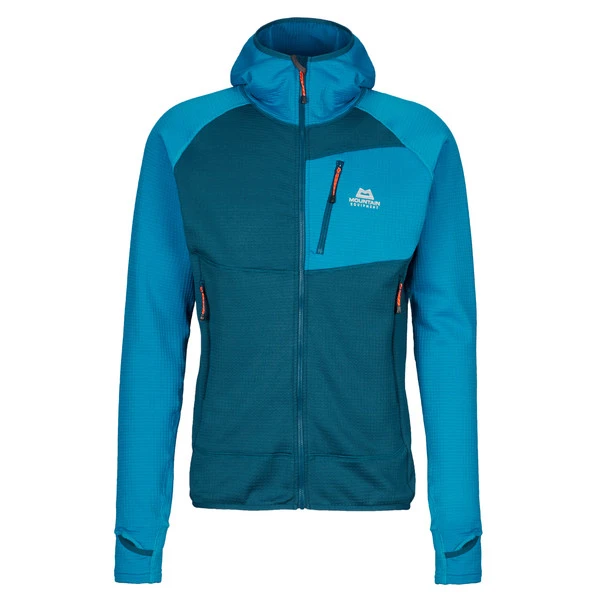 Mountain Equipment ECLIPSE HOODED MENS JACKET Herren Fleecejacke MAJOLICA/MYKONOS 3 Mountain Equipment ECLIPSE HOODED MENS JACKET Herren Fleecejacke MAJOLICA/MYKONOS