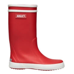 Aigle LOLLY POP 2 Kinder Gummistiefel ROUGE/BLANC