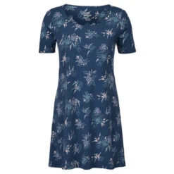 Sherpa KIRA SWING DRESS Damen Kleid NEELO BLUE FLORAL