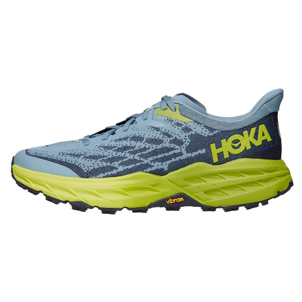 Hoka One One SPEEDGOAT 5 Herren Trailrunningschuhe STONE BLUE / DARK CITRON 5 Hoka One One SPEEDGOAT 5 Herren Trailrunningschuhe STONE BLUE / DARK CITRON – Bild 3