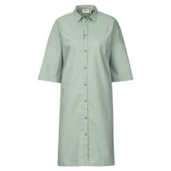 FJÄLLRÄVEN Fjällräven HIGH COAST SHADE DRESS W Damen Kleid MISTY GREEN