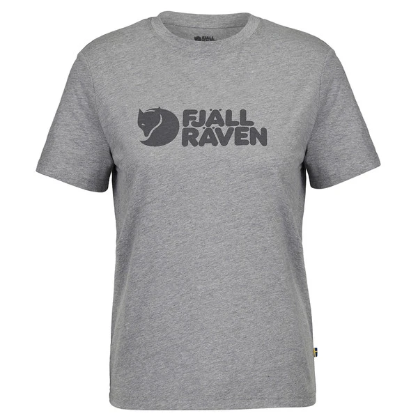 Fjällräven FJÄLLRÄVEN LOGO TEE W Damen T-Shirt GREY-MELANGE 3 Fjällräven FJÄLLRÄVEN LOGO TEE W Damen T-Shirt GREY-MELANGE
