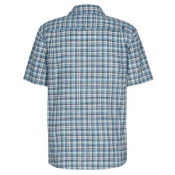 Royal Robbins REDWOOD PLAID S/S Herren Outdoor Hemd TAHOE BLUE -Mein Camping Geschaft 5638003396 b redwood plaid ss royal robbins 24