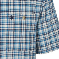 Royal Robbins REDWOOD PLAID S/S Herren Outdoor Hemd TAHOE BLUE -Mein Camping Geschaft 5638003396 c redwood plaid ss royal robbins 24