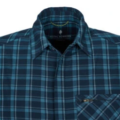 Royal Robbins AMP LITE PLAID S/S Herren Outdoor Hemd DP BLUE CLOVERDALE PLD -Mein Camping Geschaft 5638003416 c amp lite plaid ss royal robbins 24