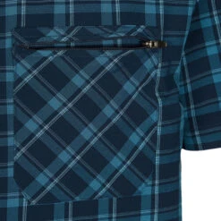 Royal Robbins AMP LITE PLAID S/S Herren Outdoor Hemd DP BLUE CLOVERDALE PLD -Mein Camping Geschaft 5638003416 d amp lite plaid ss royal robbins 24