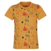 Vaude KIDS TAMMAR AOP T-SHIRT Kinder T-Shirt BURNT YELLOW -Mein Camping Geschaft 5638005130 a kids tammar aop tshirt vaude 24