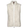 Icebreaker W REALFLEECE HIGH PILE VEST Damen Weste ECRU HTHR