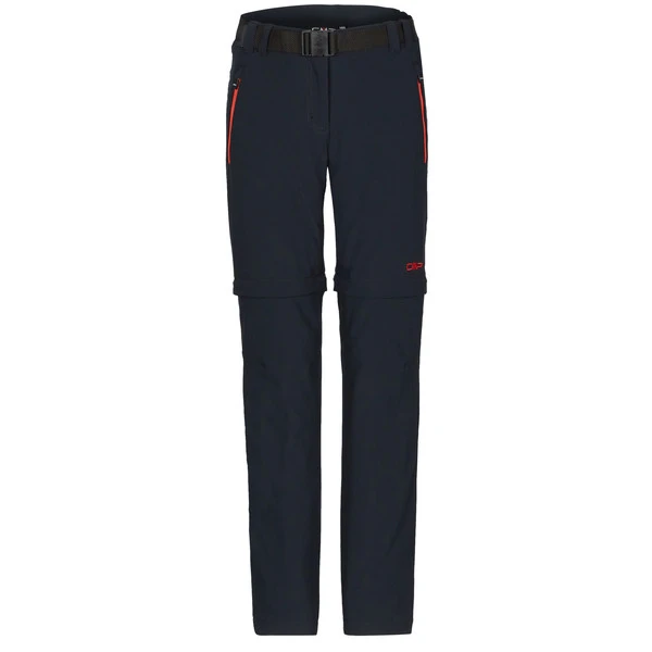 CMP PANT ZIP OFF STRETCH Kinder Softshellhose ANTRACITE-CAMPARI 3 CMP PANT ZIP OFF STRETCH Kinder Softshellhose ANTRACITE-CAMPARI