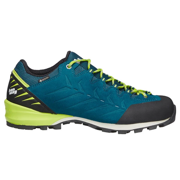 Hanwag MAKRA PRO LOW GTX Herren Zustiegsschuhe SEABLUE/SULPHUR 3 Hanwag MAKRA PRO LOW GTX Herren Zustiegsschuhe SEABLUE/SULPHUR