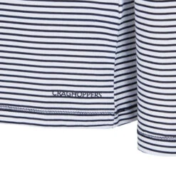 Craghoppers NOSILIFE PAOLA LONG SLEEVED T-SHIRT Kinder Mückenabweisende Kleidung BLUE NAVY STRIPE I -Mein Camping Geschaft 5638018108 c nosilife paola long sleeved tshirt craghoppers 24