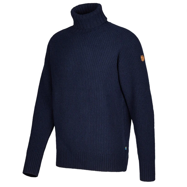 FJÄLLRÄVEN Fjällräven ÖVIK ROLLER NECK SWEATER M Herren Rollkragenpullover DARK NAVY 4 FJÄLLRÄVEN Fjällräven ÖVIK ROLLER NECK SWEATER M Herren Rollkragenpullover DARK NAVY – Bild 2