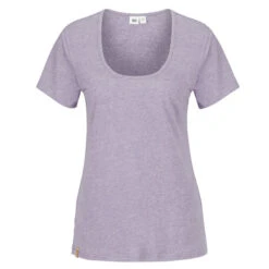 Tentree W HEMP SCOOP NECK T-SHIRT Damen T-Shirt PURPLE ASH