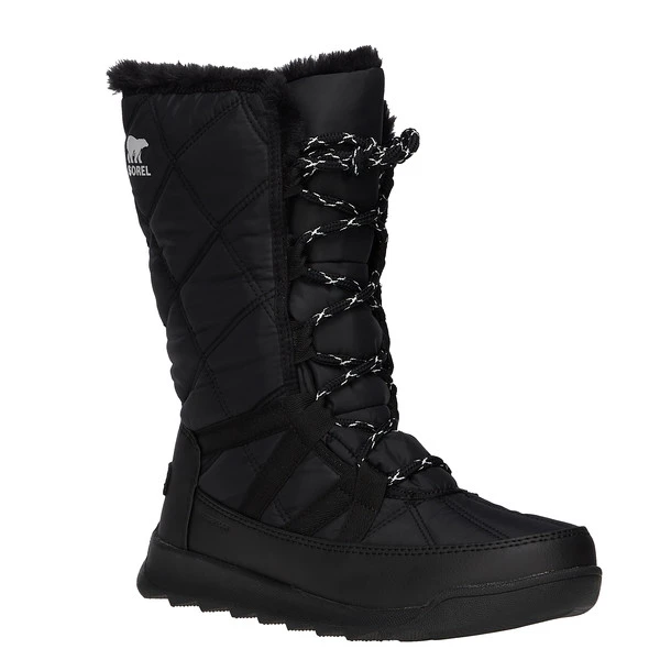 Sorel WHITNEY II TALL LACE WP Damen Winterstiefel BLACK 4 Sorel WHITNEY II TALL LACE WP Damen Winterstiefel BLACK – Bild 2