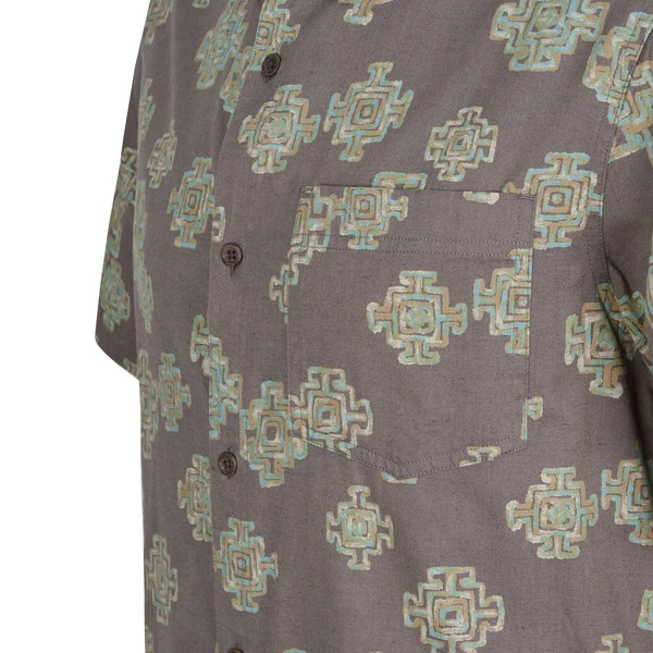 Sherpa THARU STRIDE SHORT SLEEVE SHIRT Herren Outdoor Hemd MONSOON MANDALA 5 Sherpa THARU STRIDE SHORT SLEEVE SHIRT Herren Outdoor Hemd MONSOON MANDALA – Bild 3