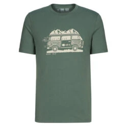 Tentree M ROAD TRIP T-SHIRT Herren T-Shirt DARK SAGE/OATMEAL