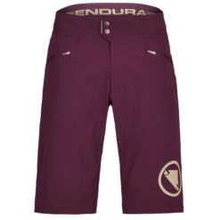 Endura SINGLETRACK LITE SHORT Herren Radshorts AUBERGINE