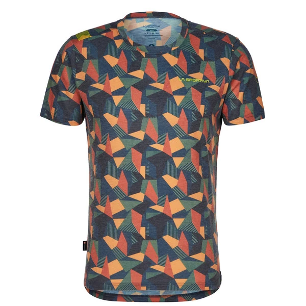 La Sportiva DIMENSION T-SHIRT M Herren Funktionsshirt STORM BLUE/HAWAIIAN SUN 3 La Sportiva DIMENSION T-SHIRT M Herren Funktionsshirt STORM BLUE/HAWAIIAN SUN