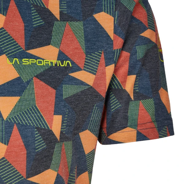 La Sportiva DIMENSION T-SHIRT M Herren Funktionsshirt STORM BLUE/HAWAIIAN SUN 5 La Sportiva DIMENSION T-SHIRT M Herren Funktionsshirt STORM BLUE/HAWAIIAN SUN – Bild 3