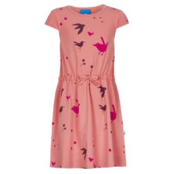 Finkid KIRKAS Kinder Kleid TERRA COTTA