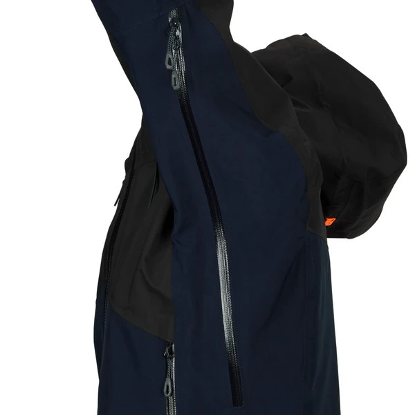 Mammut CRATER HS HOODED JACKET W Damen Regenjacke MARINE-BLACK 5 Mammut CRATER HS HOODED JACKET W Damen Regenjacke MARINE-BLACK – Bild 3