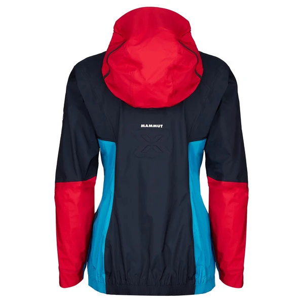 Mammut NORDWAND LIGHT HS HOODED JACKET WOMEN Damen Regenjacke NIGHT-AZALEA – Bild 2