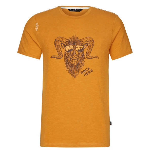 Chillaz ROCK HERO Herren T-Shirt MUSTARD 3 Chillaz ROCK HERO Herren T-Shirt MUSTARD
