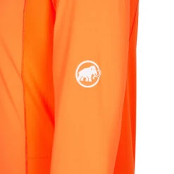 Mammut AENERGY FL HALF ZIP LONGSLEEVE Herren Funktionsshirt TANGERINE-DARK TANGERINE -Mein Camping Geschaft 5638029501 h aenergy fl half zip longsleeve mammut 24