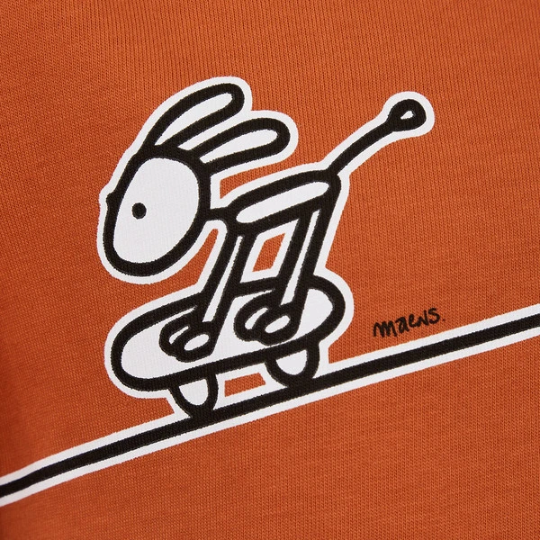 Elkline SKATEHUND Kinder T-Shirt DARKORANGE 5 Elkline SKATEHUND Kinder T-Shirt DARKORANGE – Bild 3