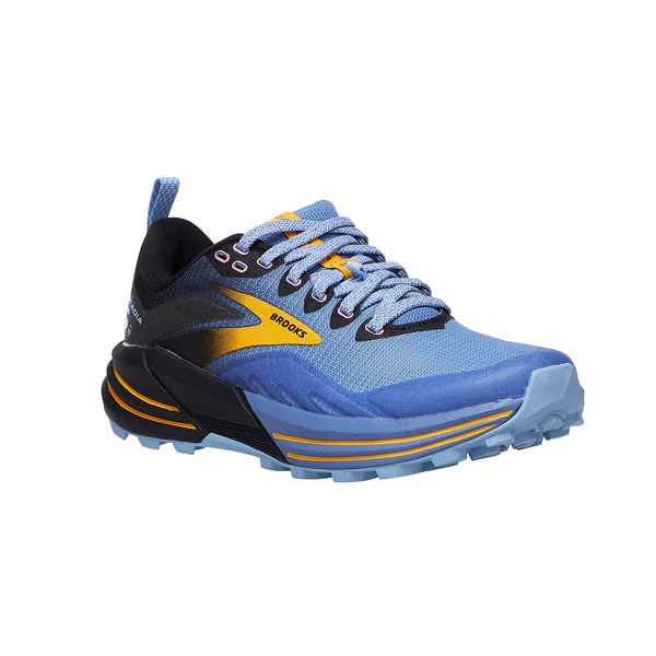 Brooks CASCADIA 16 Damen Trailrunningschuhe BLUE/BLACK/YELLOW 4 Brooks CASCADIA 16 Damen Trailrunningschuhe BLUE/BLACK/YELLOW – Bild 2