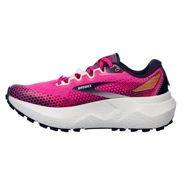 Brooks CALDERA 6 Damen Trailrunningschuhe PINK GLO/PEACOAT/MARSHMALLOW 5 Brooks CALDERA 6 Damen Trailrunningschuhe PINK GLO/PEACOAT/MARSHMALLOW – Bild 3