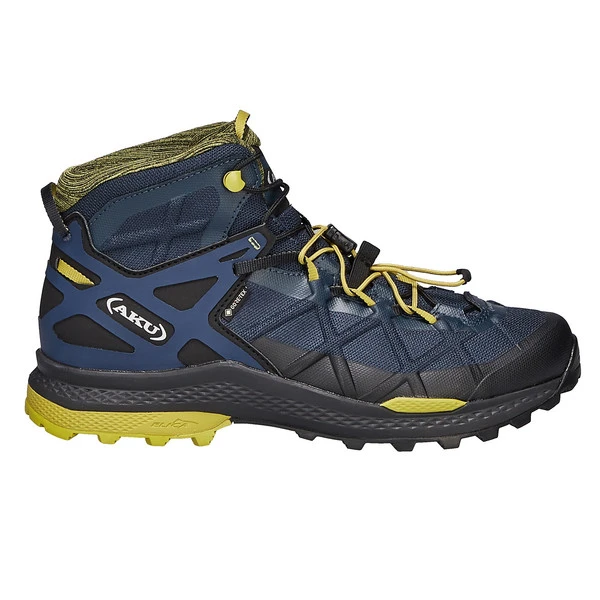 Aku ROCKET MID GTX Herren Wanderstiefel BLUE/MUSTARD 3 Aku ROCKET MID GTX Herren Wanderstiefel BLUE/MUSTARD
