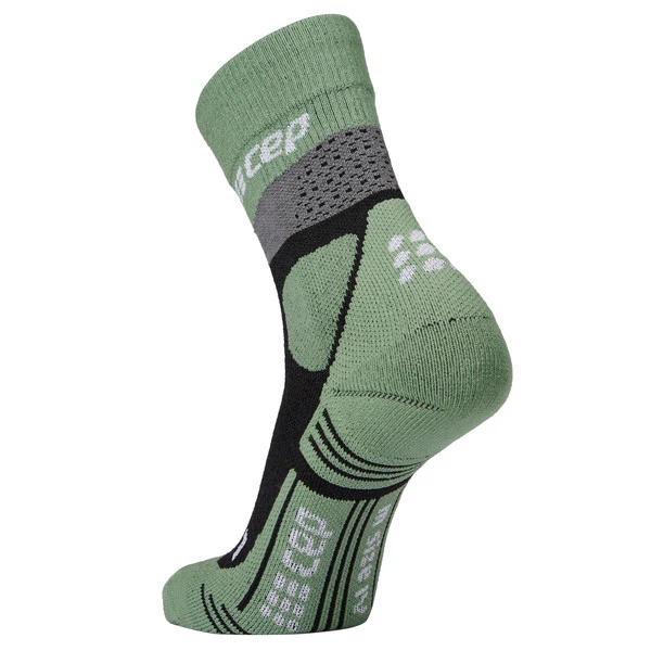 CEP MAX CUSHION SOCKS, HIKING, MID CUT Herren Wandersocken GREY/MINT 4 CEP MAX CUSHION SOCKS, HIKING, MID CUT Herren Wandersocken GREY/MINT – Bild 2